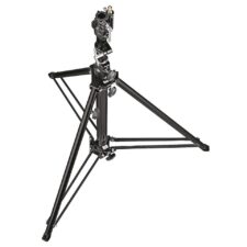 Manfrotto 070BU - Lysstativ for følgespott i svart aluminium