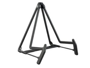 K & M 17580 Acoustic Guitar stand Heli - black