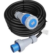 Kabel Strøm 230V 3 fas - 63A - 05m