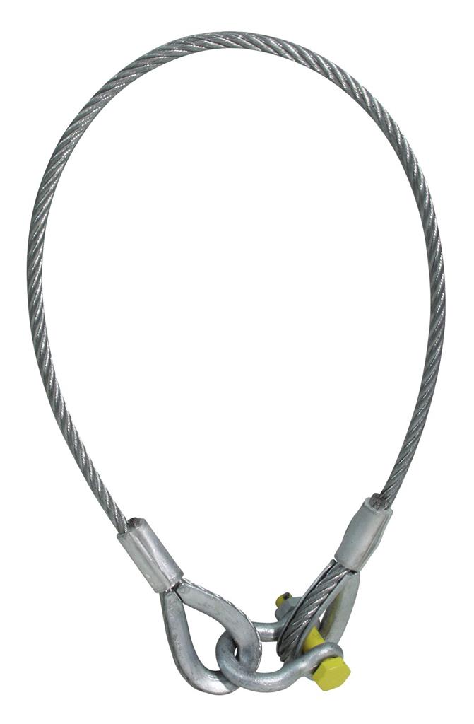 EUROLITE Lifting rope 1000x10mm w. shackle