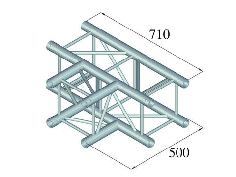 ALUTRUSS Quadtruss QQT-35 - 3 Way T Piece