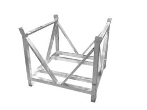 ALUTRUSS Dolly for Steel base plates square 80x80