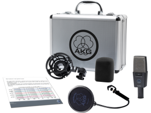 AKG 414 XL II inkl holder og pop