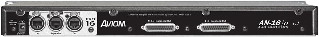 Aviom AN-16/o - 16CH Output Module - Bilde 3
