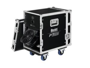 Antari F-7 Facer m/Vifte DMX i Flightcase på hjul