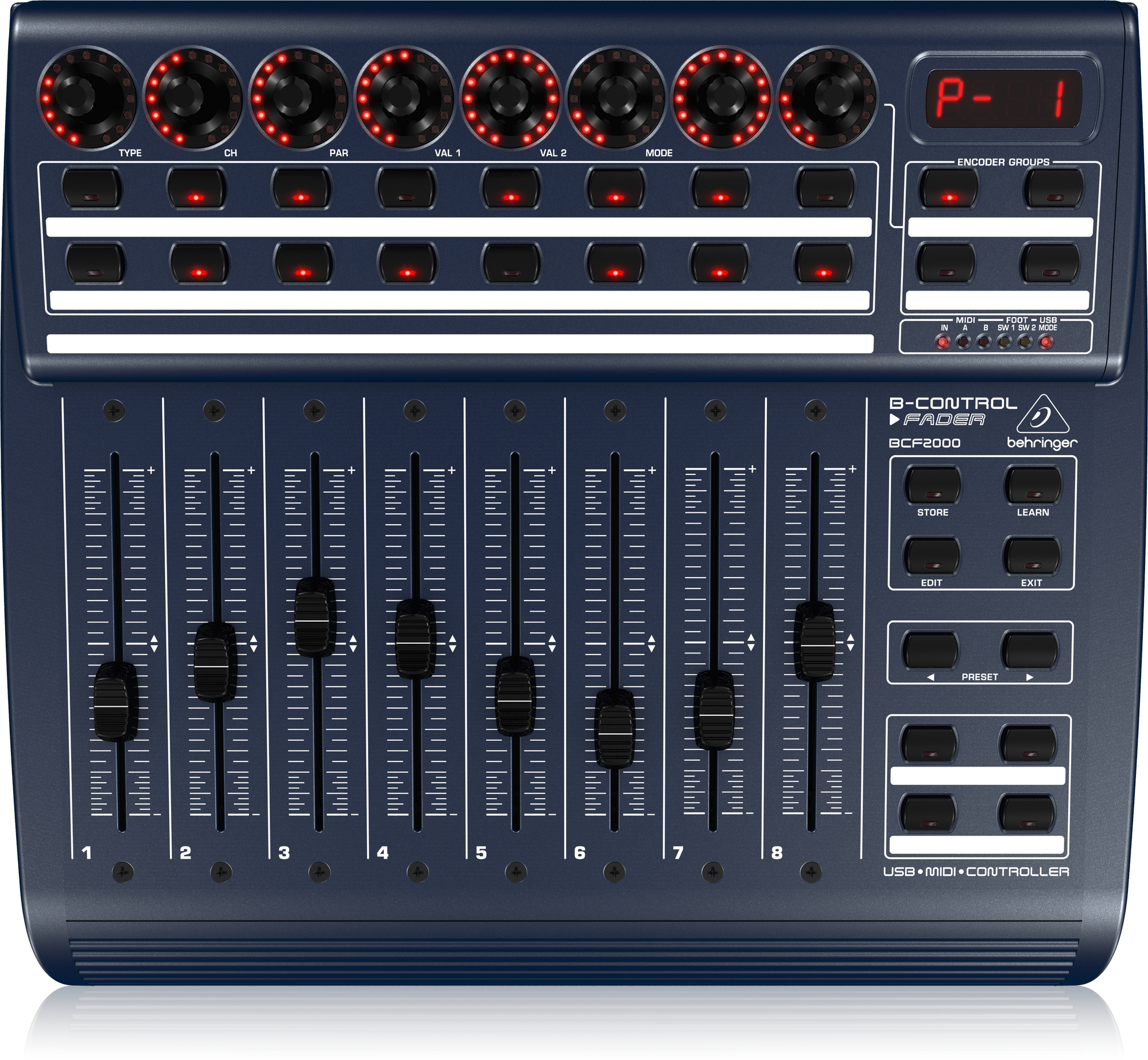 Behringer BCF2000 - USB Midi Fader Controller