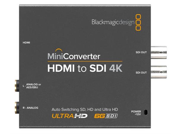 BlackMagicDesign MiniConv HDMI to SDI 4K