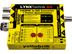 Lynx Technik Yellobrik CHD 1812 HDMI to SDI + Frame Sync