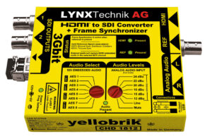 Lynx Technik Yellobrik CHD 1812 HDMI to SDI + Frame Sync