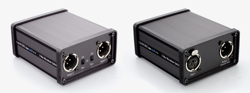 Canford Microphone Splitter