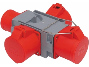 Kabel Strøm 400V - Fordeler fra 32A til 3x32A (3fas)