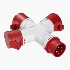Kabel Strøm 400V - Fordeler fra 16A til 3x16A (3fas)