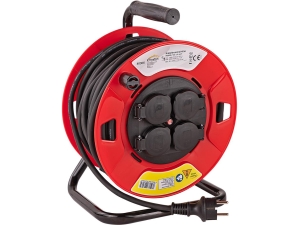 Kabel Strøm Schuko - 40m - Trommel