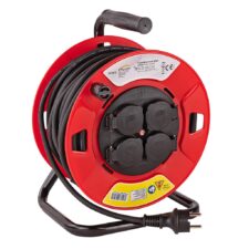 Kabel Strøm Schuko - 40m - Trommel