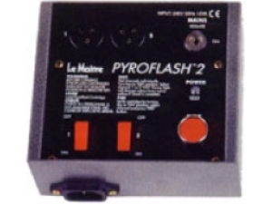LeMaitre Pyroflash 2 - Theatrical Flash Unit - 2CH Controller