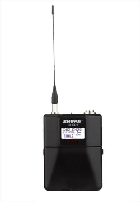 Shure ULXD1 Wireless Bodypack Transmitter H51 (534-598MHz)