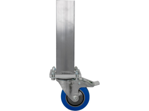 Scenebein Firkant 40mm - 20cm - Med Hjul