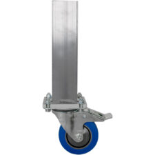 Scenebein Firkant 40mm - 20cm - Med Hjul