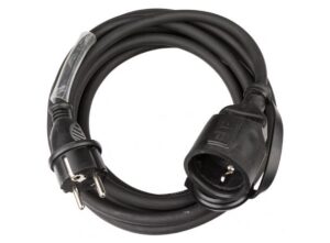 Kabel Strøm Schuko - 10m - Singel 3x1,5mm