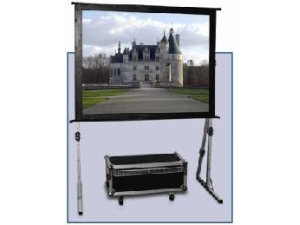 Lerret 165", 3,7mx2m FB 16:9 m/Stativ