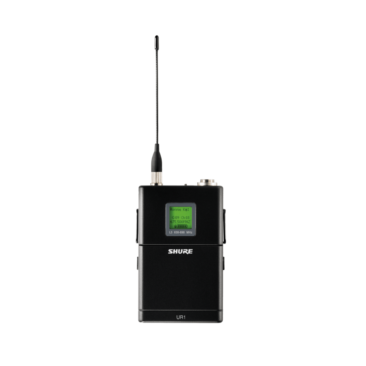 Shure UR1 bodypack transmitter - H4E (Beltpack) - 518-578 MHz