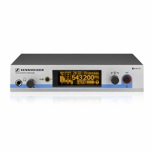 Sennheiser EM500 G3 Mottaker 1/2 rack - G Range