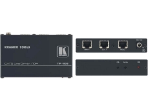 Kramer TP-105 - CAT5 1:2 Distributør (VGA Extendere)