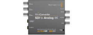 BlackMagicDesign MiniConv SDI to Analog 4K
