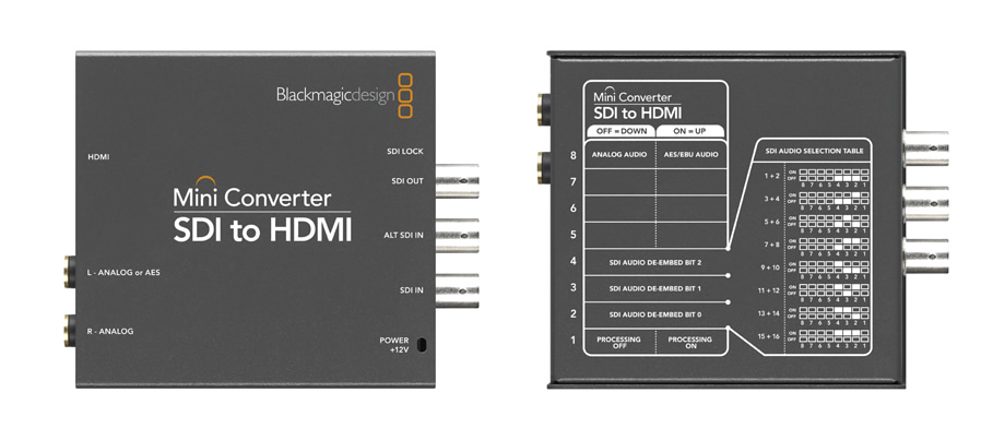 BlackMagicDesign MiniConv SDI to HDMI