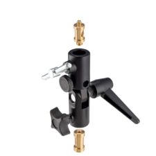 Manfrotto 026 - Belysningspunkt med svingbart multiadapter