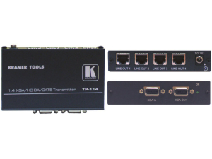 Kramer TP-114 - VGA Extender Cat5 Sender 4 port